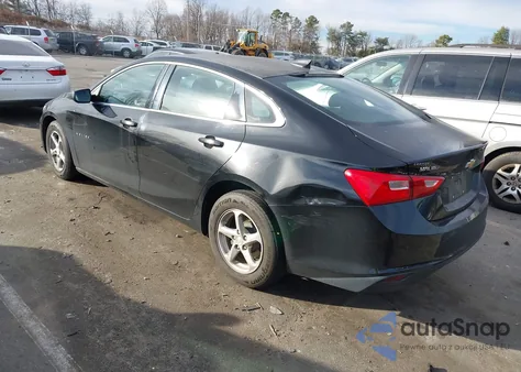 2016 Chevrolet Malibu Ls из США, поврежденный, VIN 1G1ZB5ST6GF262188